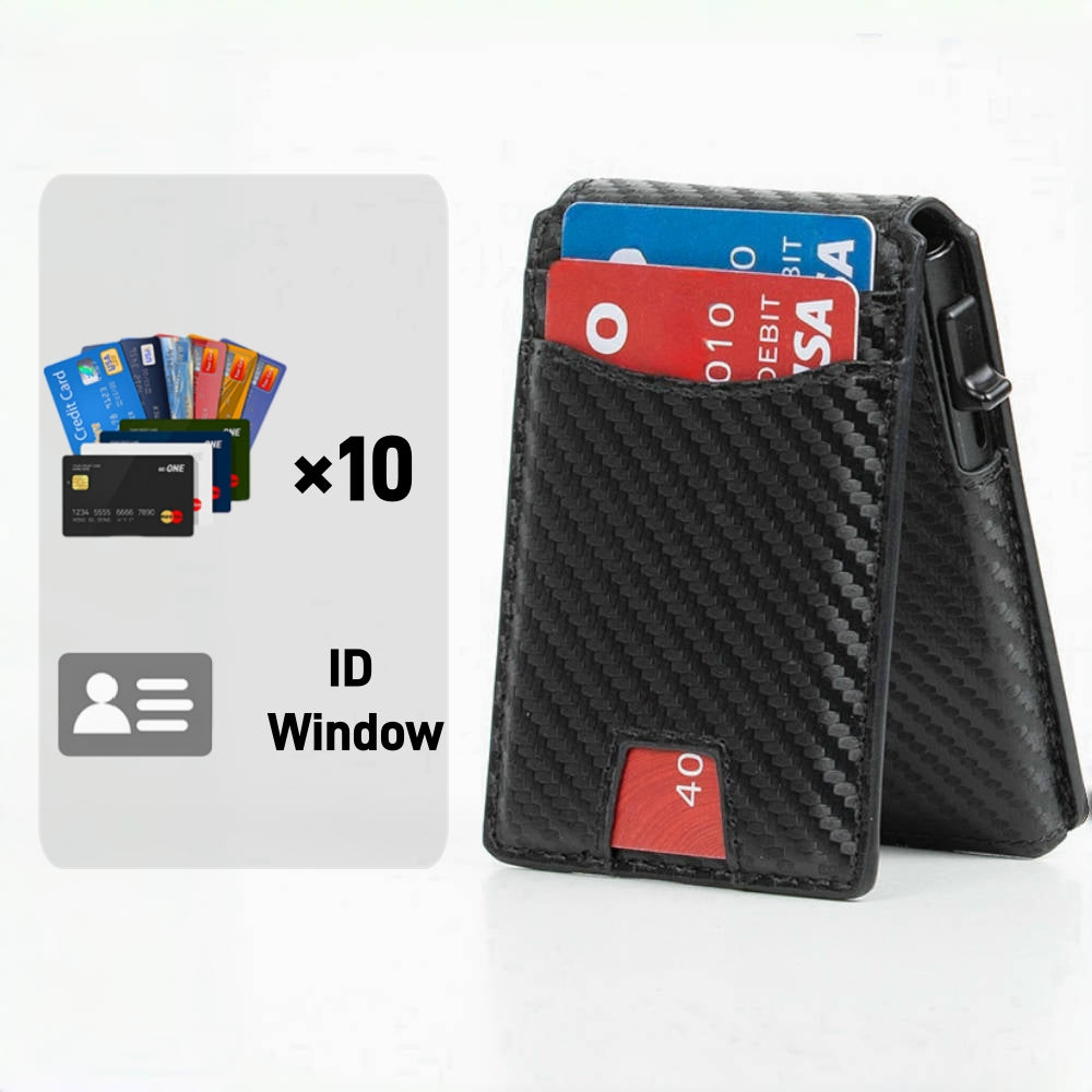 XYT Carbon Fiber Pop-Up Wallet